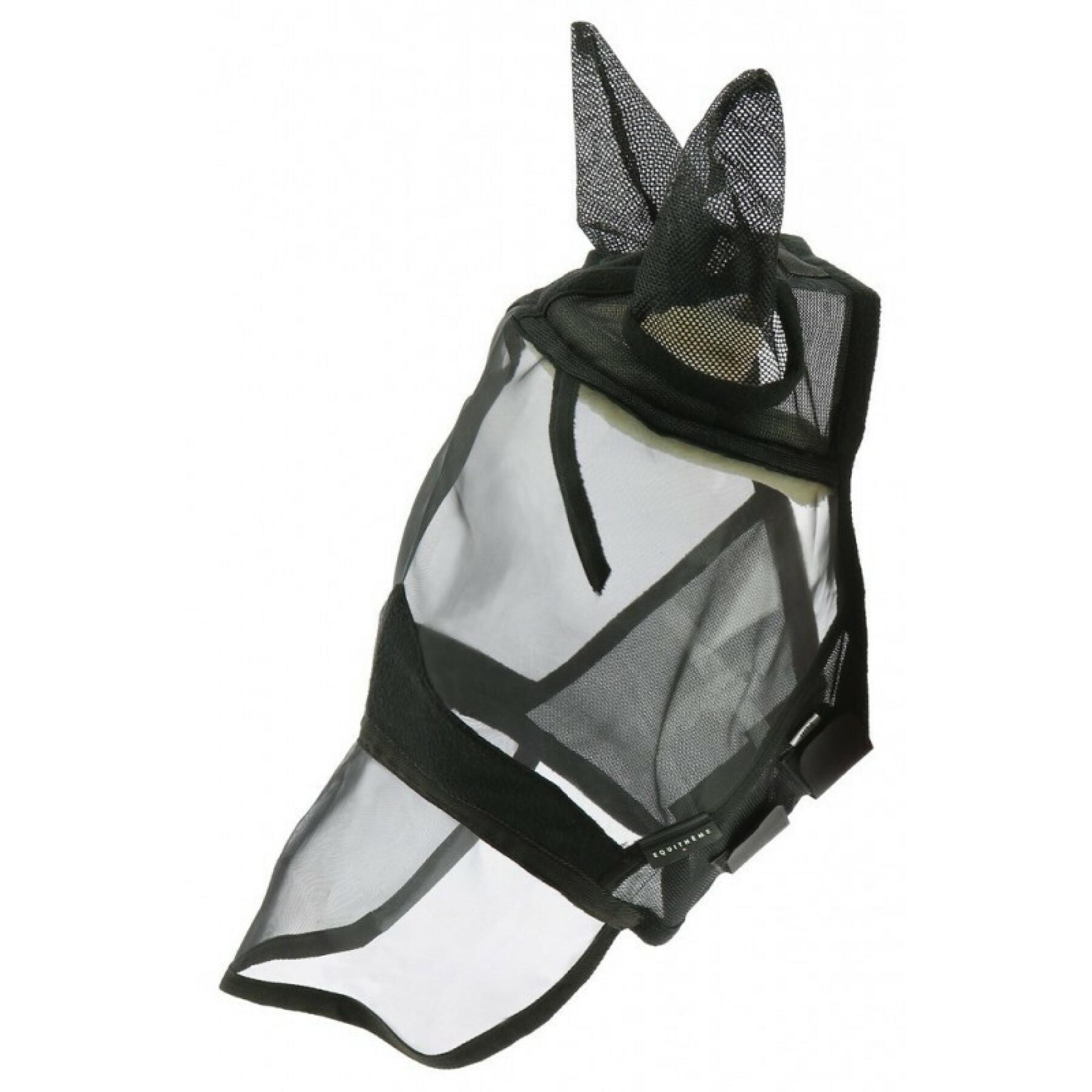 Maschera anti mosche per cavalli Equithème Confort
