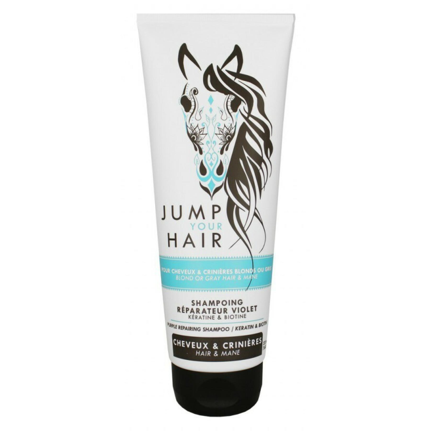 Shampoo per cavalli riparatore viola Jump Your Hair