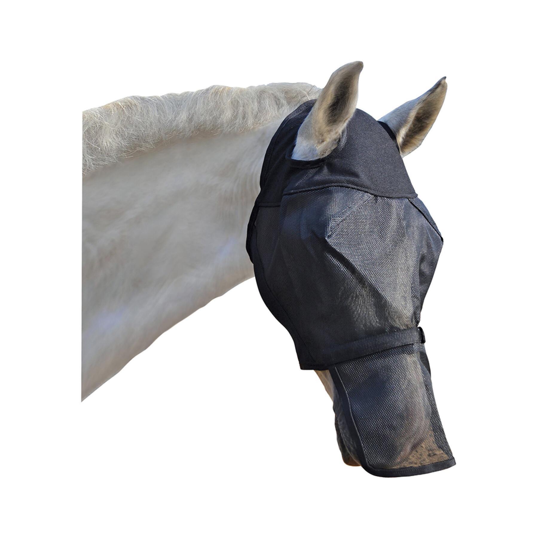 Maschera antimosche per cavalli senza orecchie e paranaso Absorbine Ultrashield
