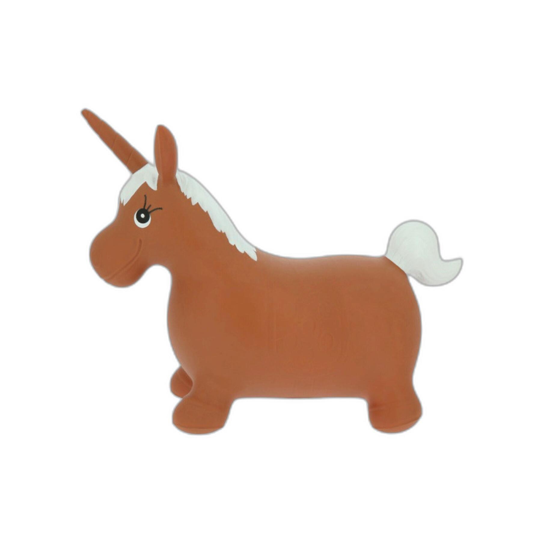 Unicorno saltellante giocattolo da cavalcare Equi-Kids