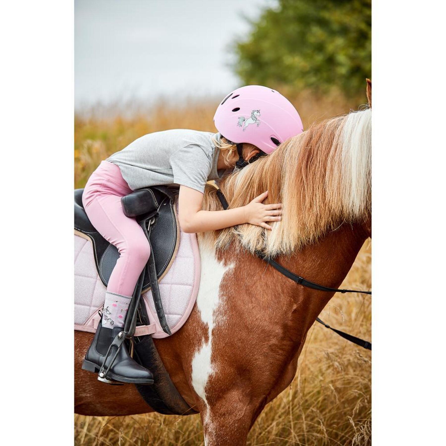 Gambale da equitazione full grip per bambina Equipage Dai