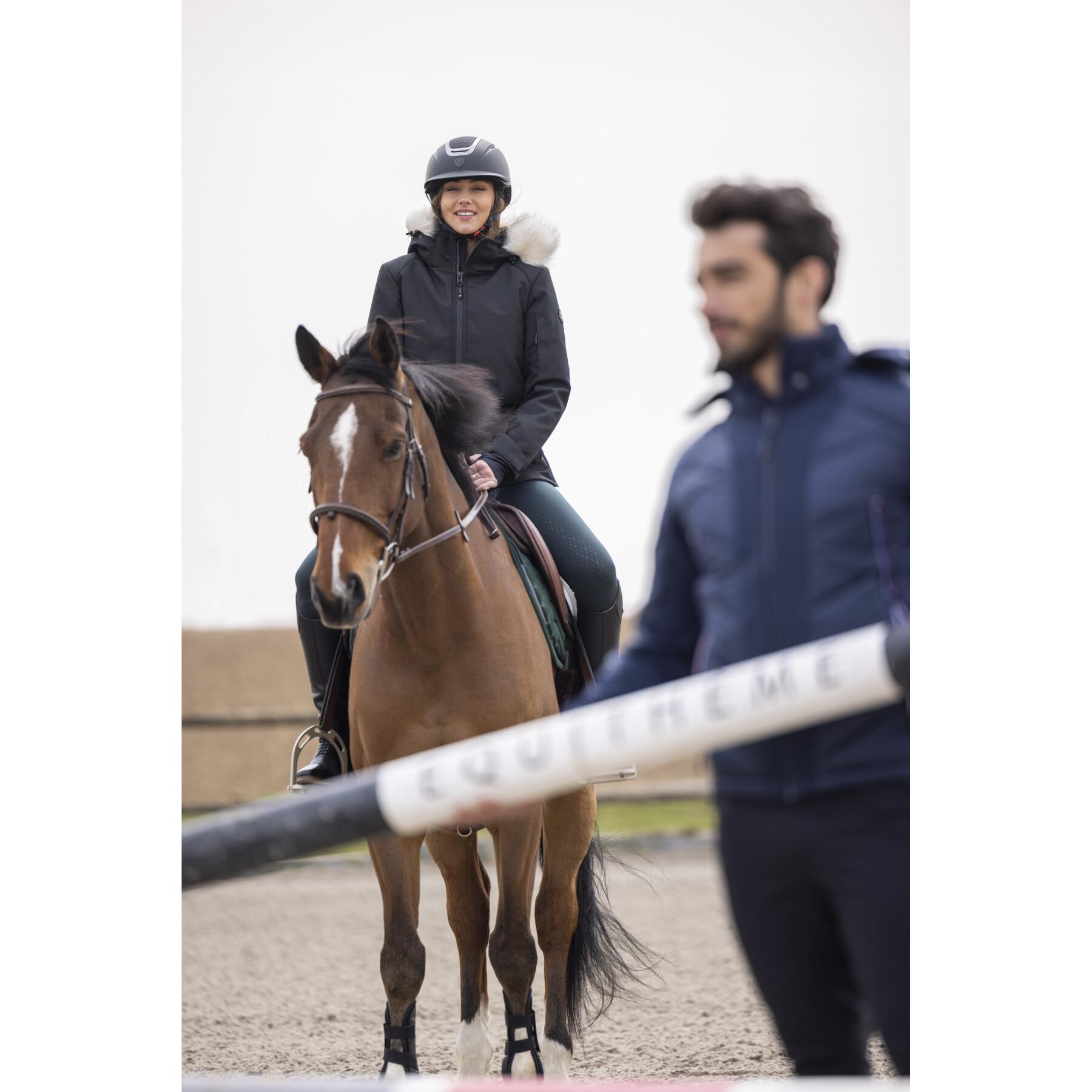 Giacca da equitazione in softshell Equithème Chris