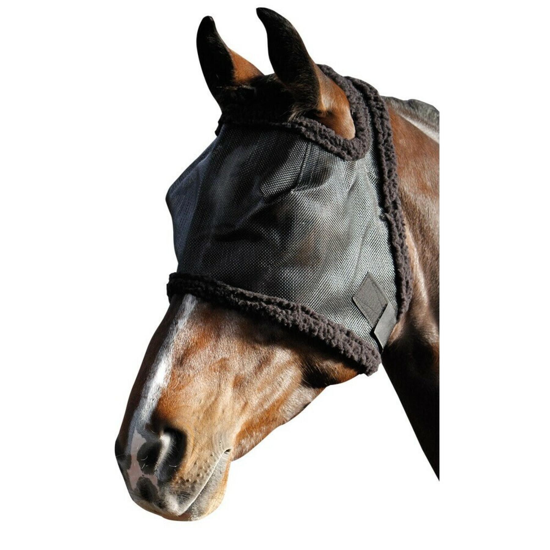 Maschera antimosche senza orecchie per cavalli Harry's Horse
