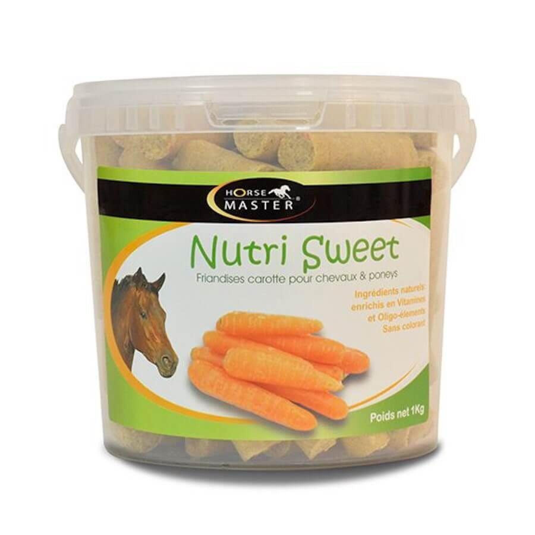Trattamenti per cavalli Horse Master Nutri Sweet - Carotte 2,5 kg