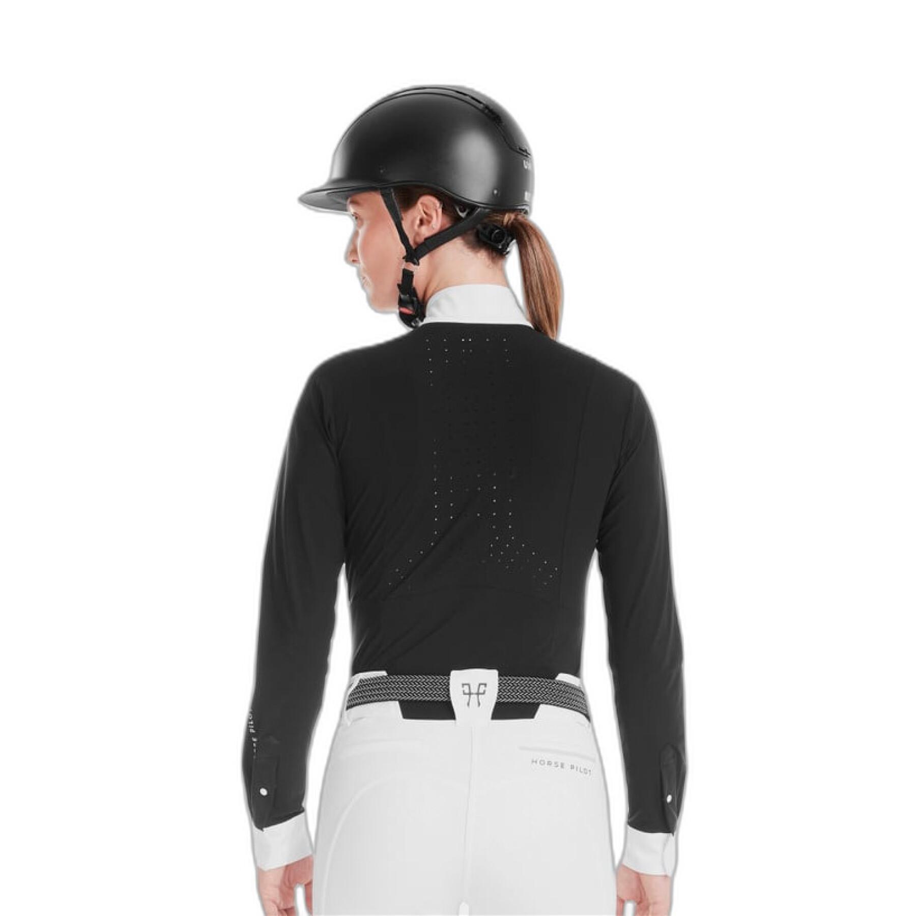 Camicia da equitazione da donna Horse Pilot Monica