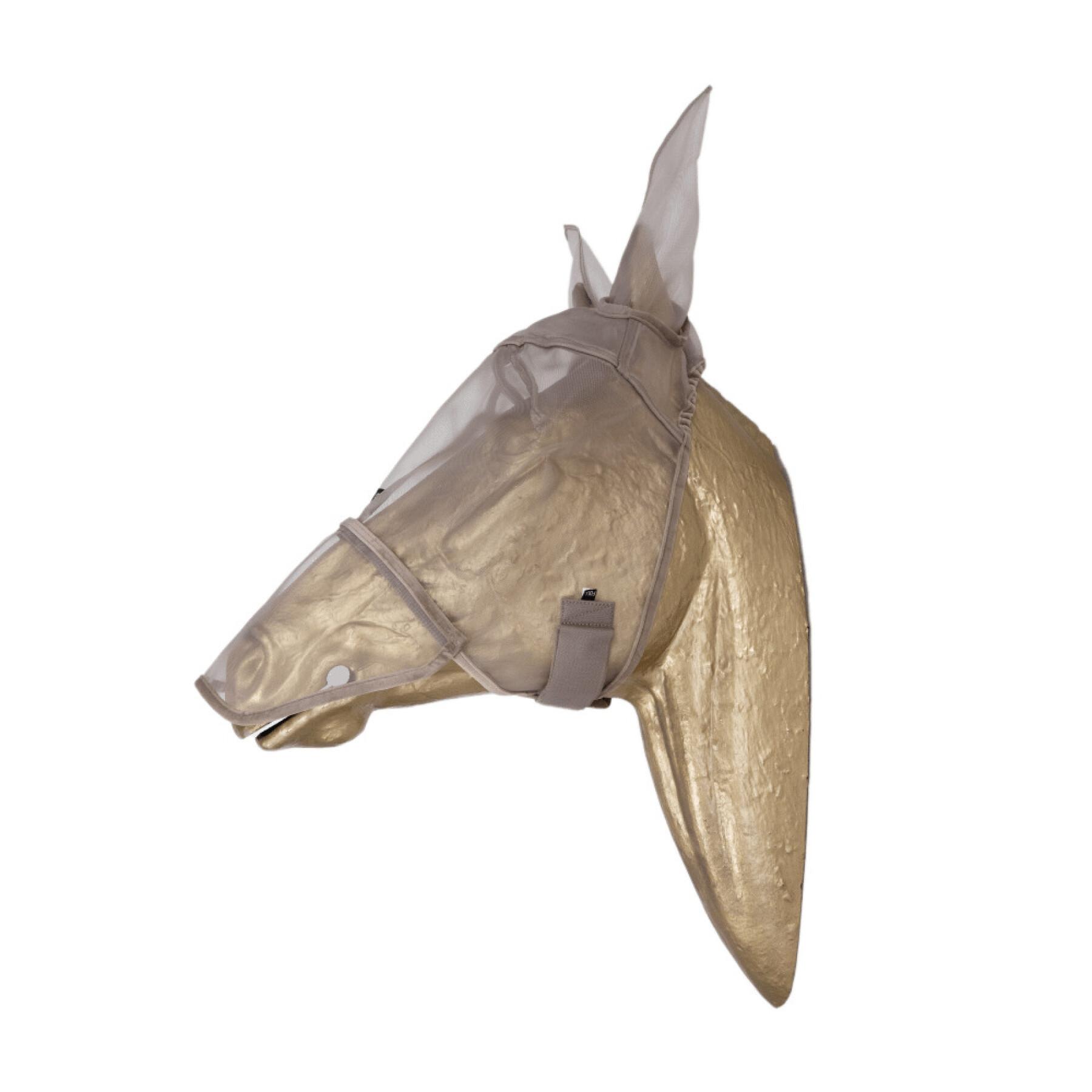 Maschera antimosche per cavalli con orecchie e muso anti-uv Kentucky Classic