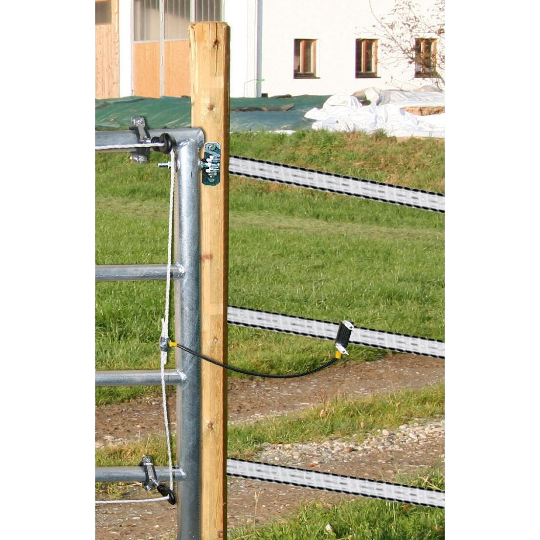 Kit per cancello elettrico di recinzione Kerbl