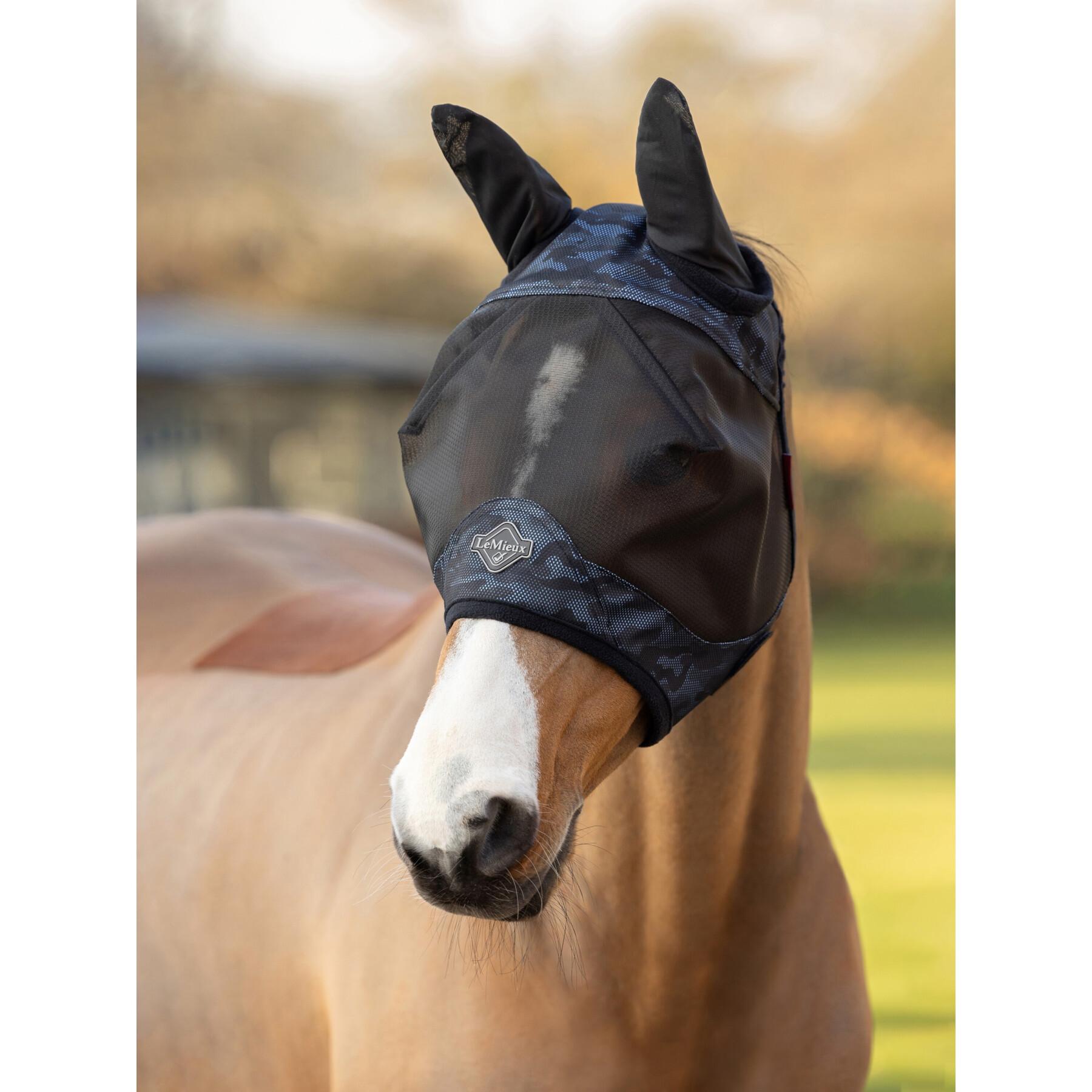 Maschera antimosche per cavalli LeMieux Visor-Tek Full Fly