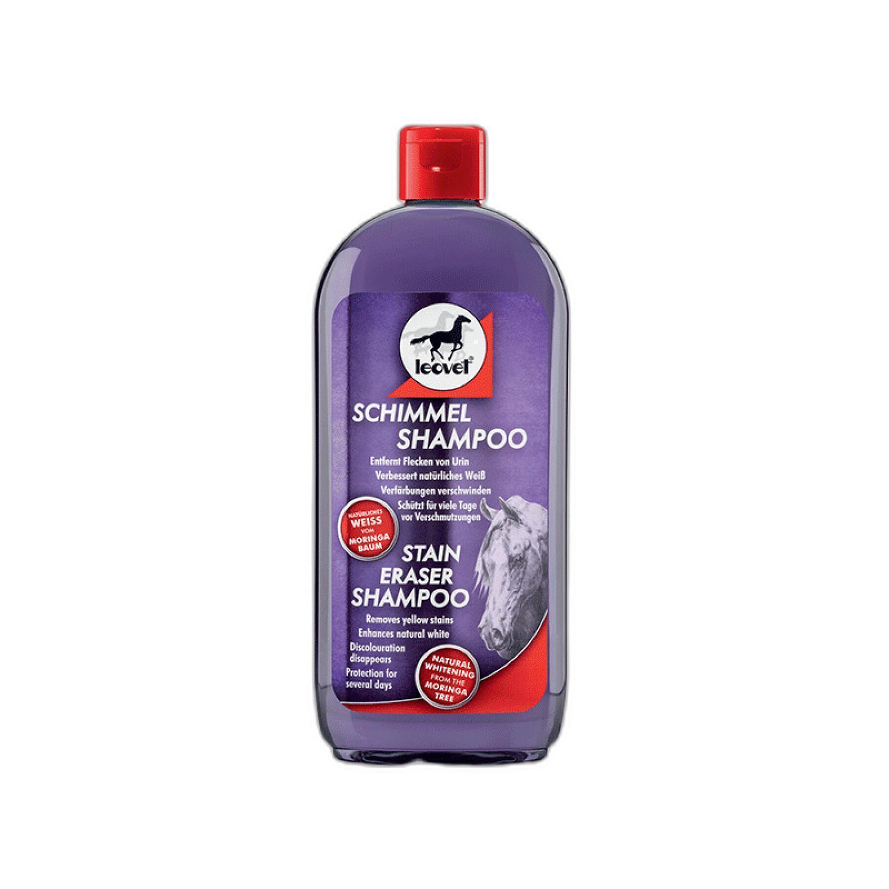 Shampoo per cavalli per la rimozione delle macchie bianche Leovet Shiny 500 ml
