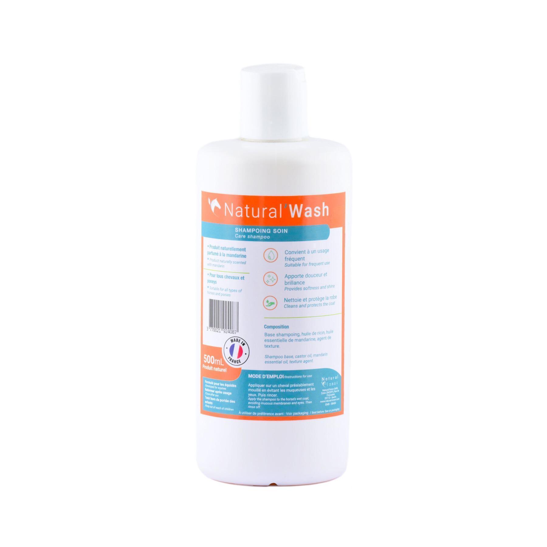 Shampoo naturale per la cura dei cavalli Natural Innov Natural'Wash 500ml