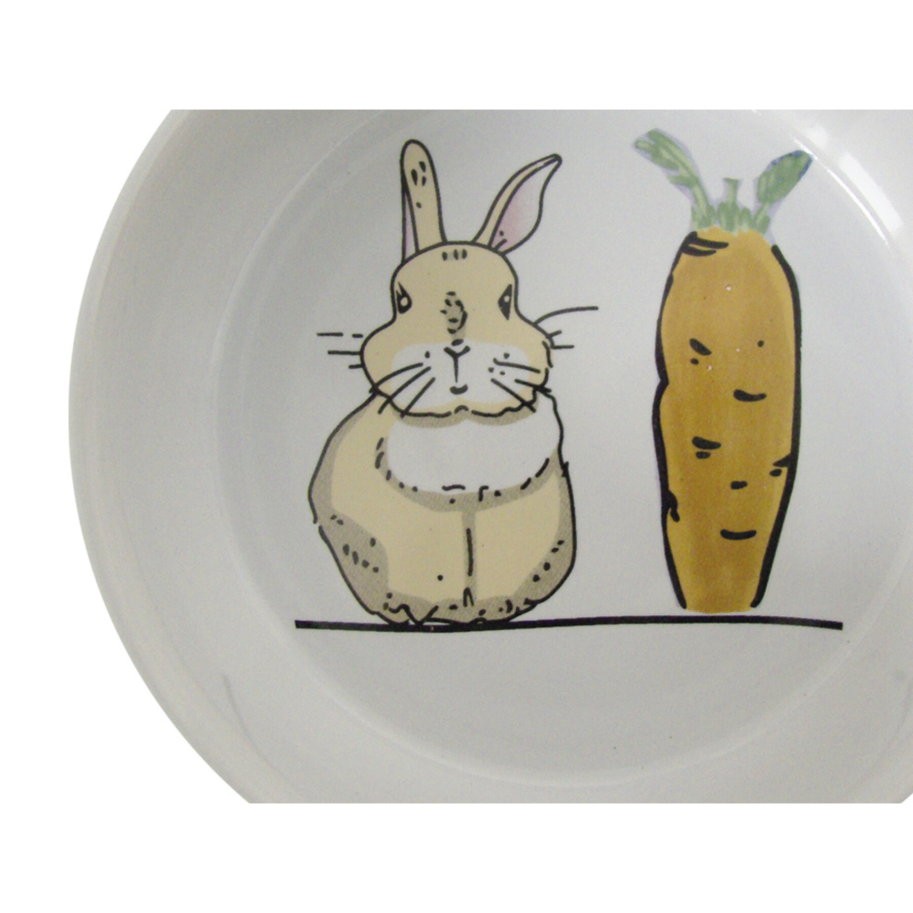 Alimentatore per roditori in ceramica Nobby Pet Carrot Plus