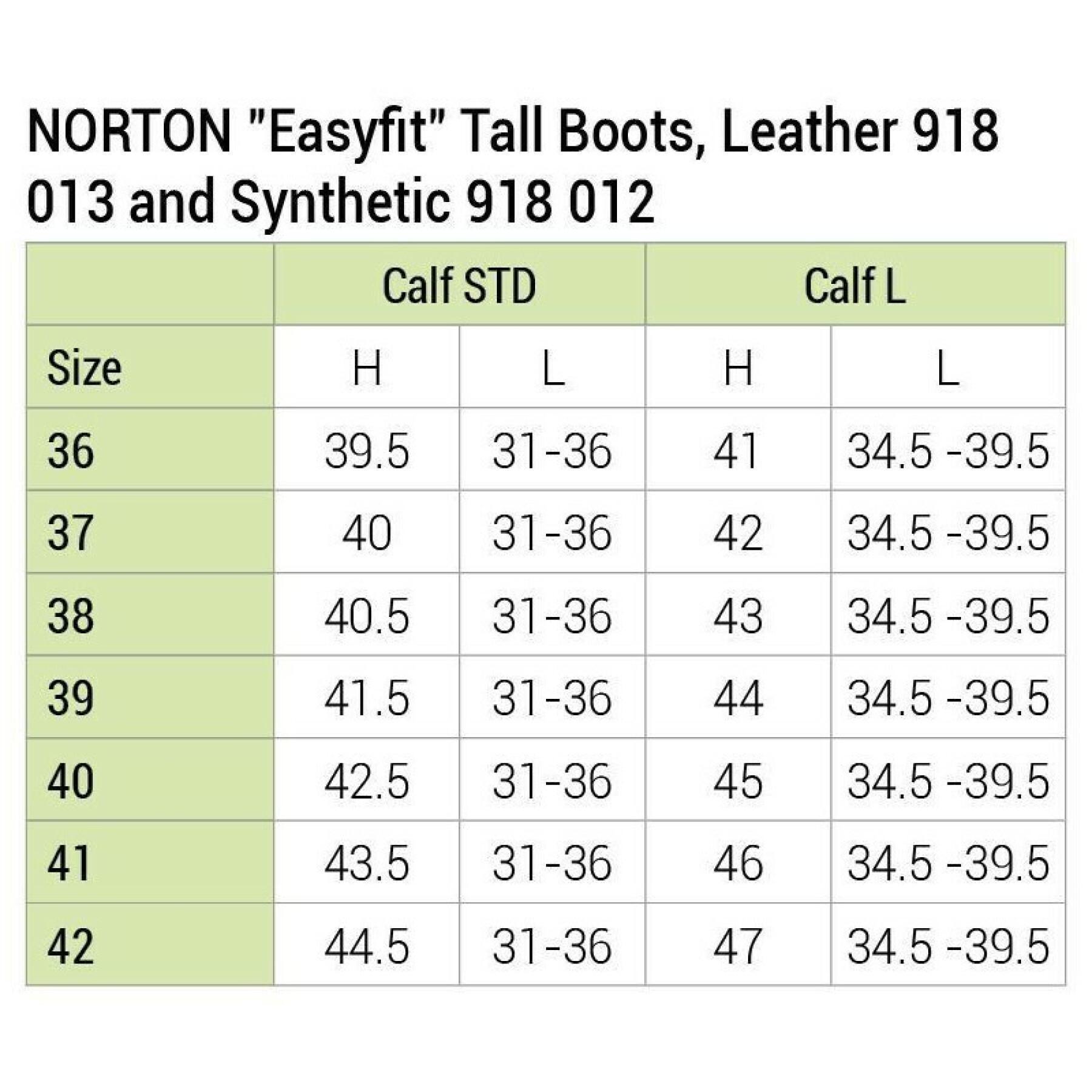 Stivali da equitazione sintetici da donna Norton Easyfit