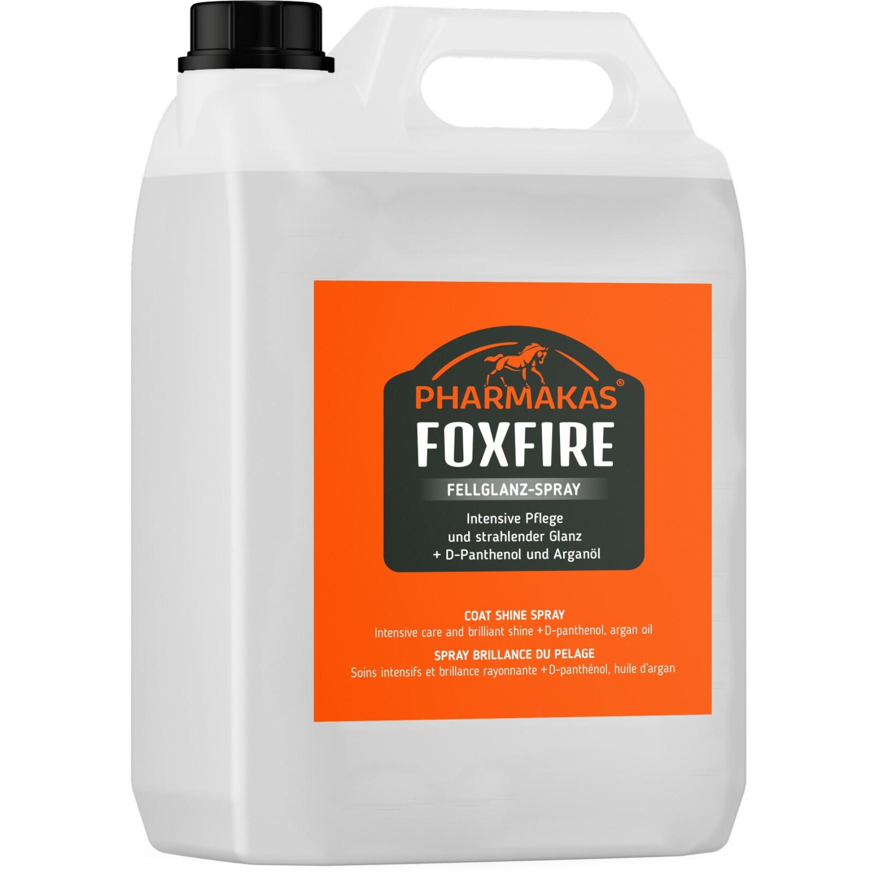 Lozione lucidante per cavalli Pharmakas Foxfire