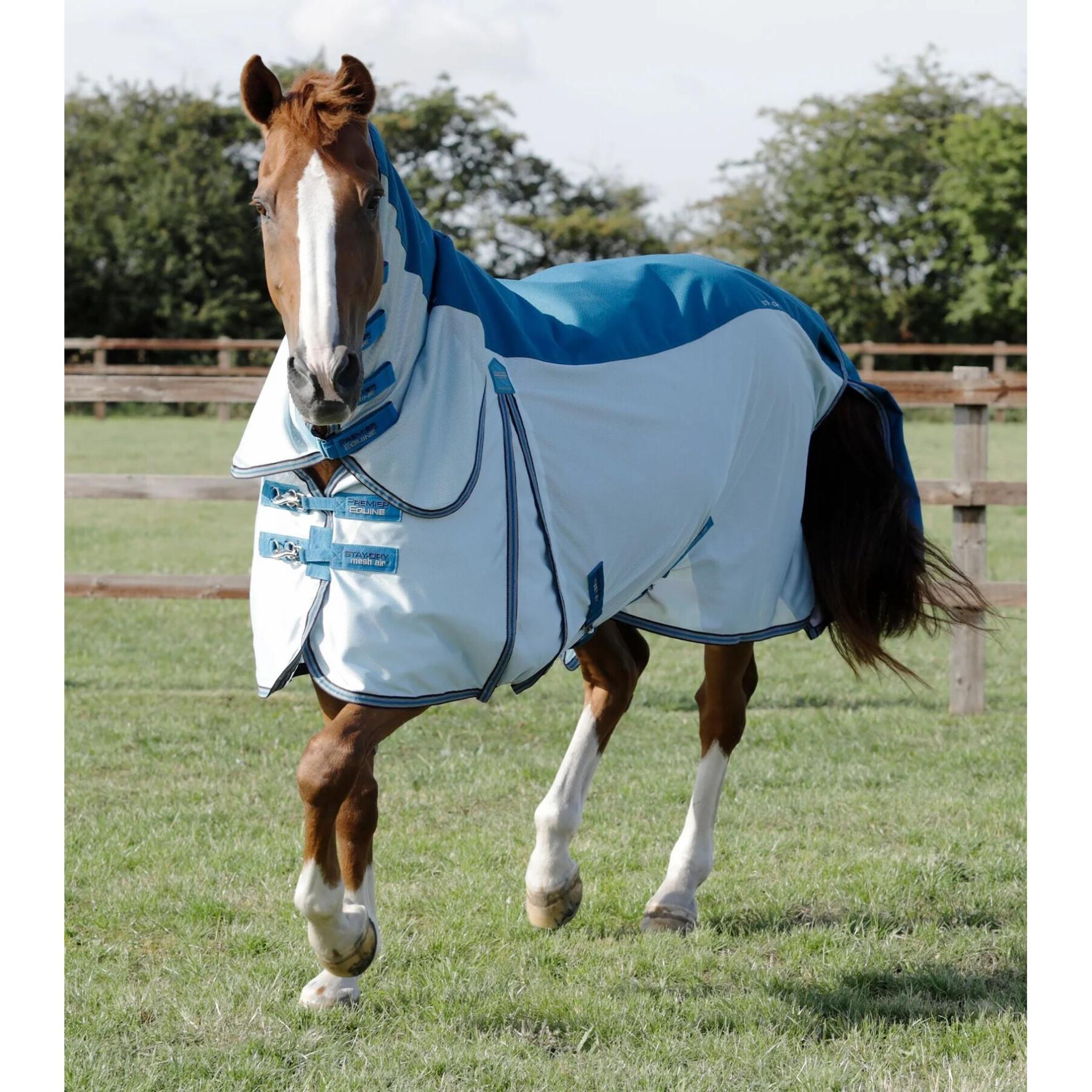Coperta antimosche per cavalli in rete Premier Equine Stay-Dry