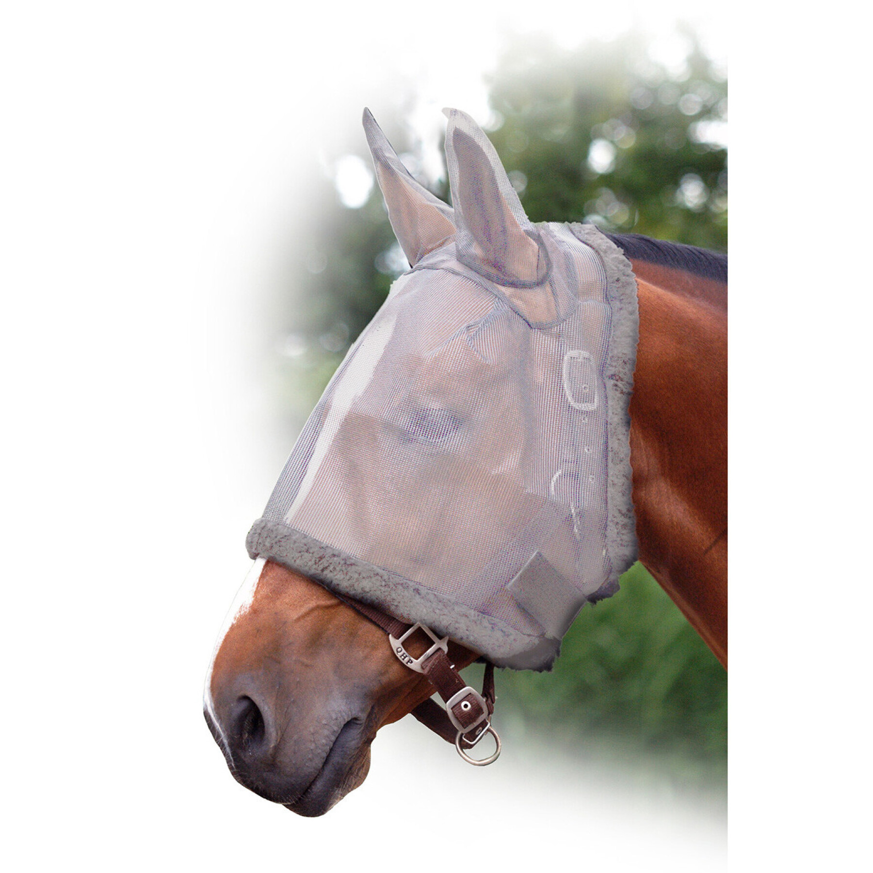 Maschera antimosche per cavalli QHP Fly