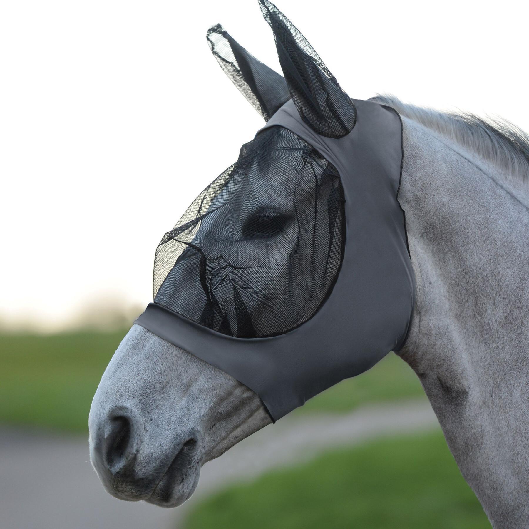 Maschera antimosche elastica per gli occhi e le orecchie del cavallo Weatherbeeta
