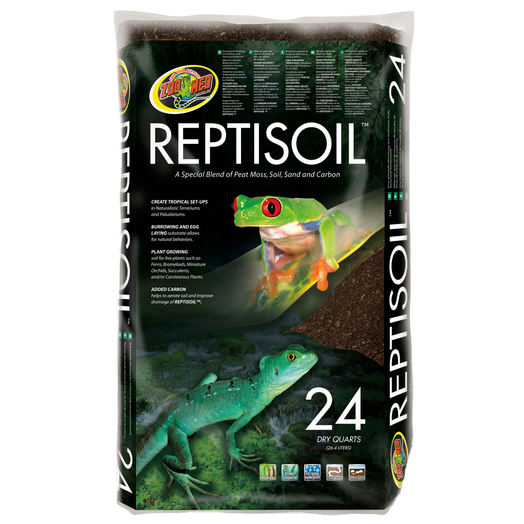 Substrato Zoomed Reptisoil RSS-24