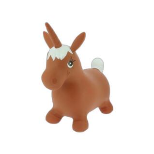 Unicorno saltellante giocattolo da cavalcare Equi-Kids