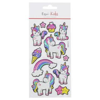 Set di 5 adesivi per l'equitazione - unicorno stella adesivi Equi-Kids Relief