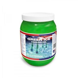 Gel rinfrescante per cavalli Equine America green ice 1,5 l