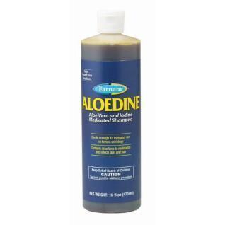 Shampoo disinfettante per cavalli Farnam Aloedine 473 ml