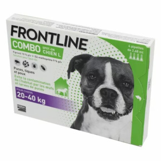 Disinfestazione per cani Frontline de 20/40 kg Combo Spot On (x6)