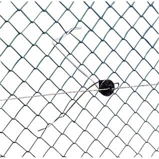 Isolatori per recinzioni elettriche a distanza speciali per rete metallica Gallagher (x25)