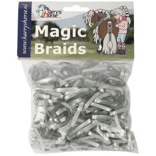 Benda elastica per cavalli Harry's Horse Magic braids, zak