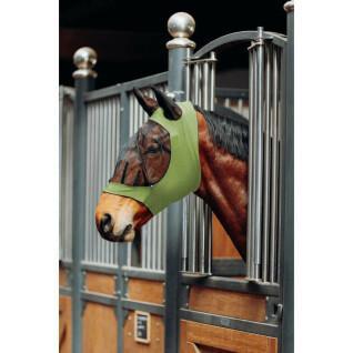 Maschera anti-insetto flessibile ed elastica per cavalli Horze
