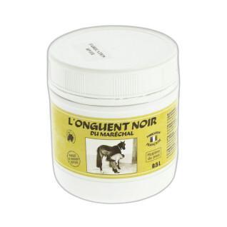 Cura degli zoccoli per cavalli La Gamme du Maréchal Onguent noir - Pot 500 ml