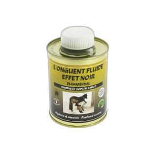 Cura degli zoccoli per cavalli con effetto nero La Gamme du Maréchal Onguent Fluide - Pot 500 ml