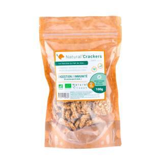 Cracker per la digestione del lievito per cani Natural Innov Natural'Crackers Digest - 100 g