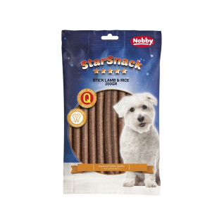 Crocchette per cani Nobby Pet StarSnack Sticks Lamb & Rice 200 g