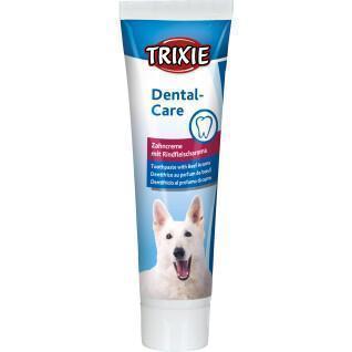 Dentifricio al profumo di manzo per cani Trixie