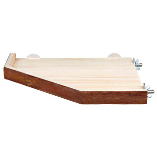Rifugio e piattaforma per roditori, legno di corteccia Trixie (x3)