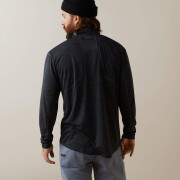 T-shirt maniche lunghe con con mezza zip Ariat Rebar Evolution