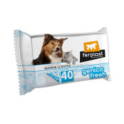 Salviette detergenti per cani e gatti Ferplast Genico Fresh (x40)