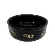 Ciotola per gatti in ceramica Nobby Pet Golden Fish Bone