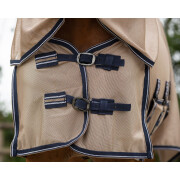 Camicia da mosca per cavalli con copricollo QHP Collection Combo