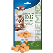 Bocconcini per gatti Trixie Premio Chicken & Tuna Roll (x6)