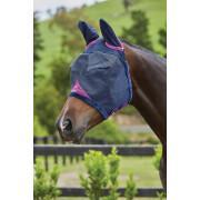 Maschera antimosche per cavalli in rete resistente con protezione per le orecchie Weatherbeeta Comfitec Deluxe